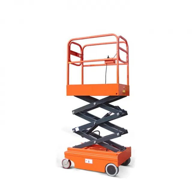 Подъемник ножничный самоходный TOR GTJZ DC 240 кг 4/6 м аккумуляторный (N)