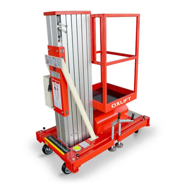 Телескопический одномачтовый подъемник OXLIFT ZX-1-060 6 м 125 кг