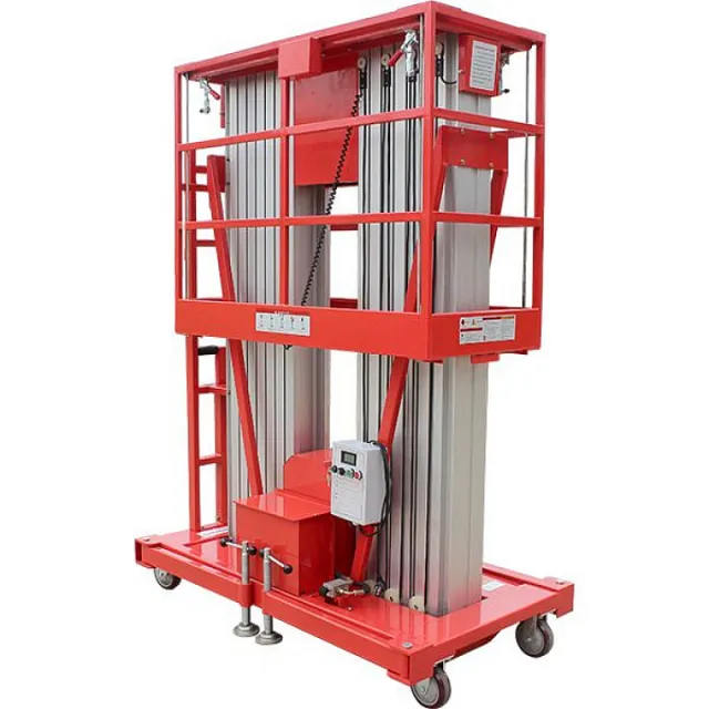 Телескопический двухмачтовый подъемник OXLIFT ZX-2-120 12 м 200 кг
