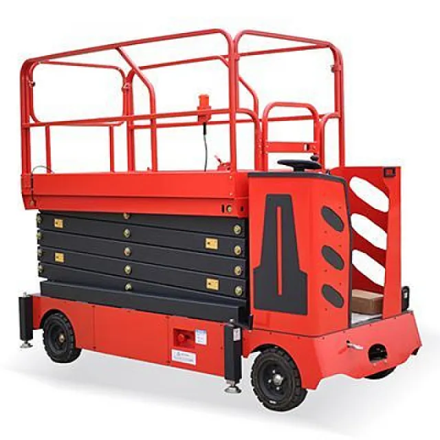 Самоходный ножничный подъемник QZ-030-075 WD OXLIFT 7500 мм 300 кг