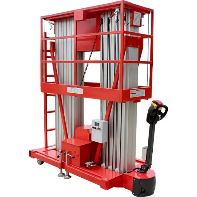Самоходный телескопический двухмачтовый подъемник OXLIFT ZXE-2-120 12000 мм 200 кг